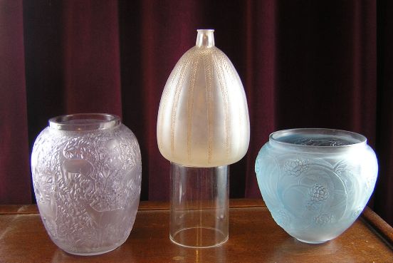 Rene Lalique- Vases. rl3vases