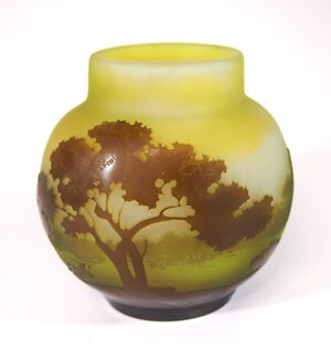 Emile Galle Cameo - Beasts, Bugs, Boats, Landscapes & Aquatics. gallegreenland