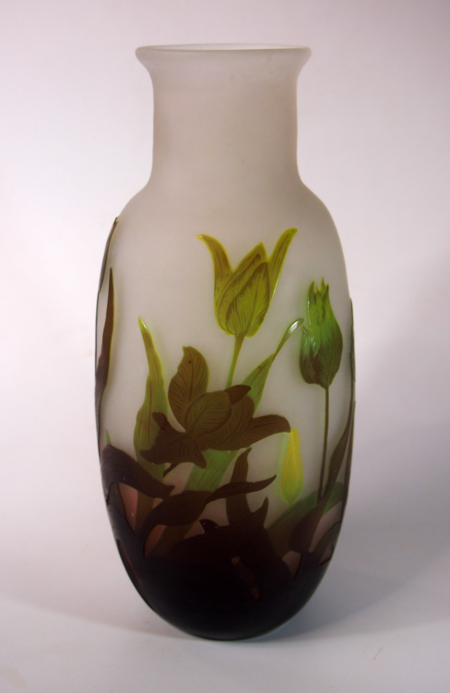 Emile Galle Cameo - Botanicals Large. galletulips2b