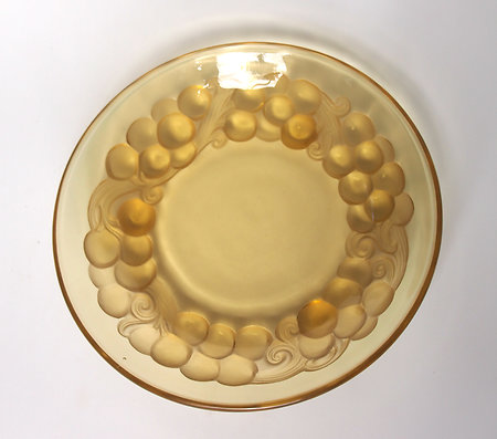Rene Lalique -Plates & Tableware. rlmarienthalamber