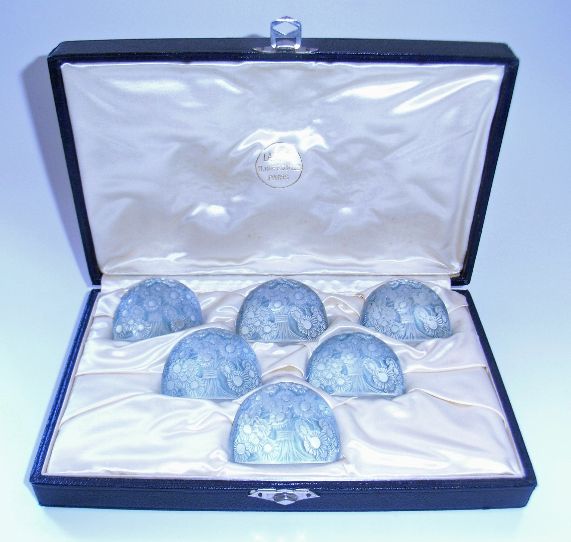 Rene Lalique -Plates & Tableware. rlmenubox