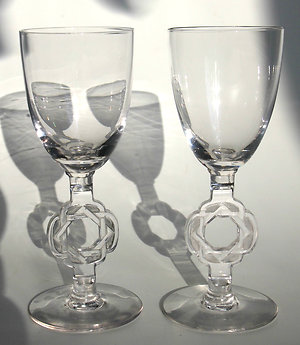 Rene Lalique -Stemware & Decanters etc. rlribeville